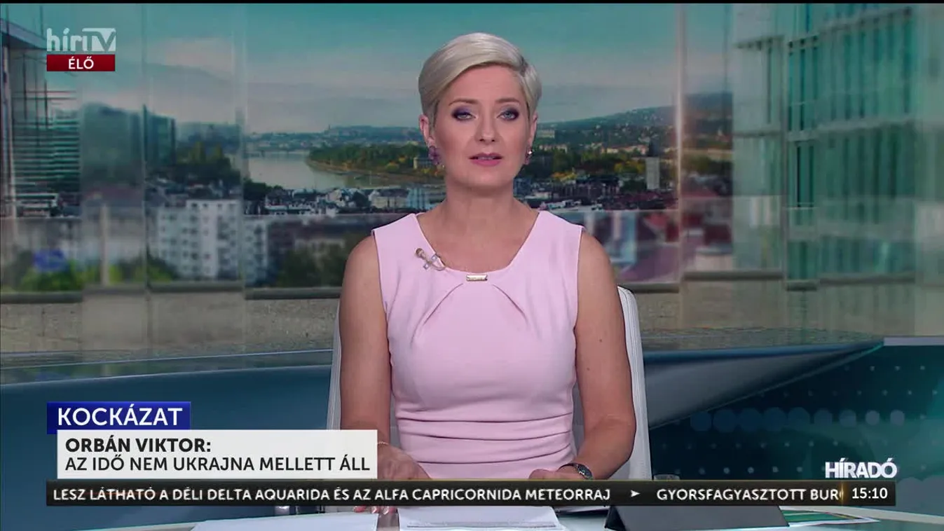 Orbán Viktor: Az idő nem Ukrajna mellett áll