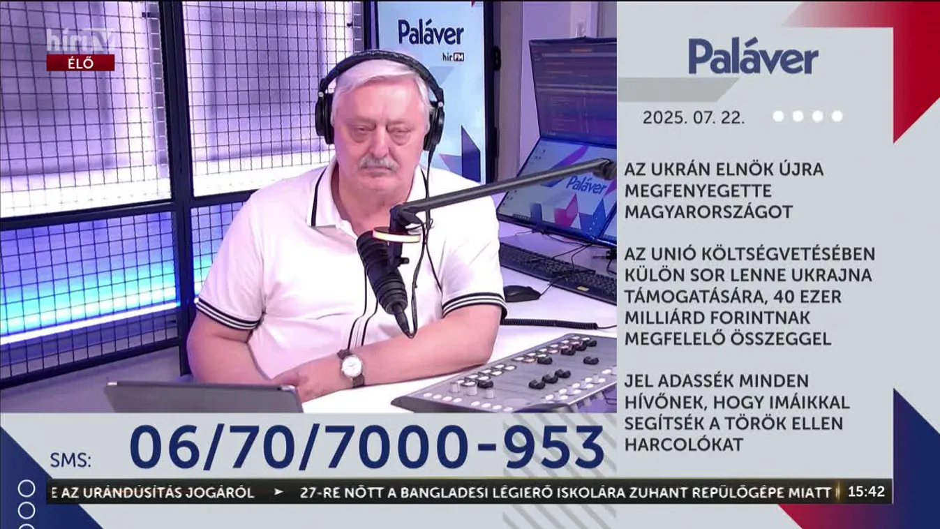 Paláver - Az ukrán elnök újra megfenyegette Magyarországot