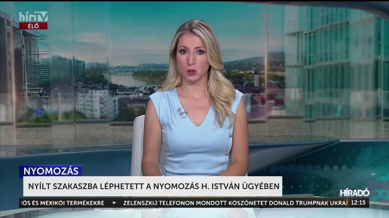 NYÍLT SZAKASZBA LÉPHETETT A NYOMOZÁS H. ISTVÁN ÜGYÉBEN