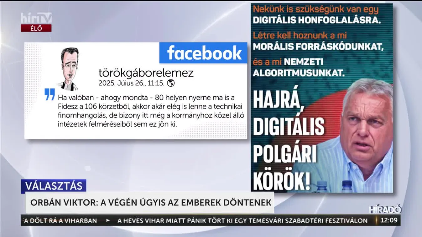 ORBÁN VIKTOR: A VÉGÉN ÚGYIS AZ EMBEREK DÖNTENEK