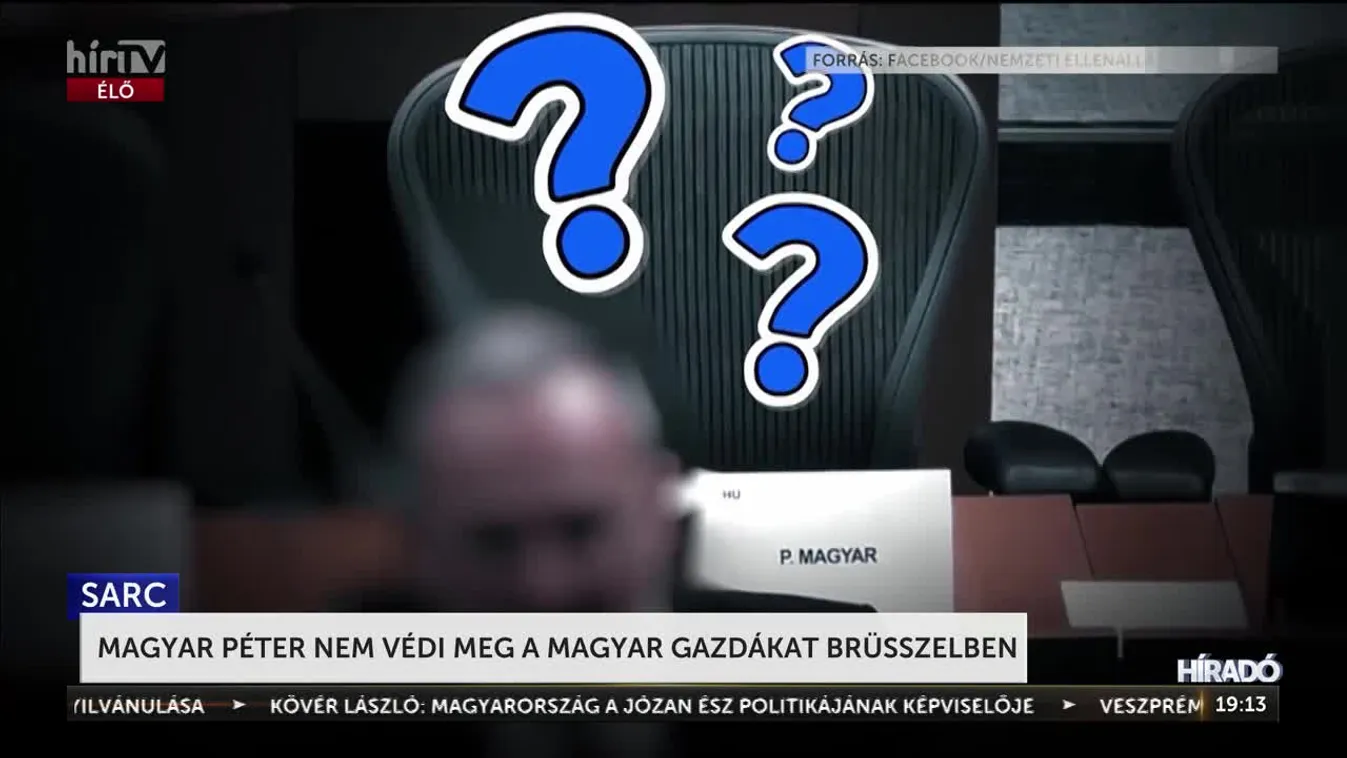 Szűcs Gábor szerint míg a gazdák támogatását Ukrajnának és Zelenszkijnek adná Brüsszel, addig Magyar Péter evezget és pózolgat a kameráknak + videó