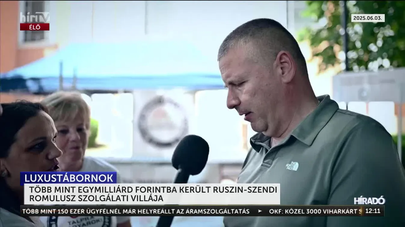 TÖBB MINT EGYMILLIÁRD FORINTBA KERÜLT RUSZIN-SZENDI ROMULUSZ SZOLGÁLATI VILLÁJA