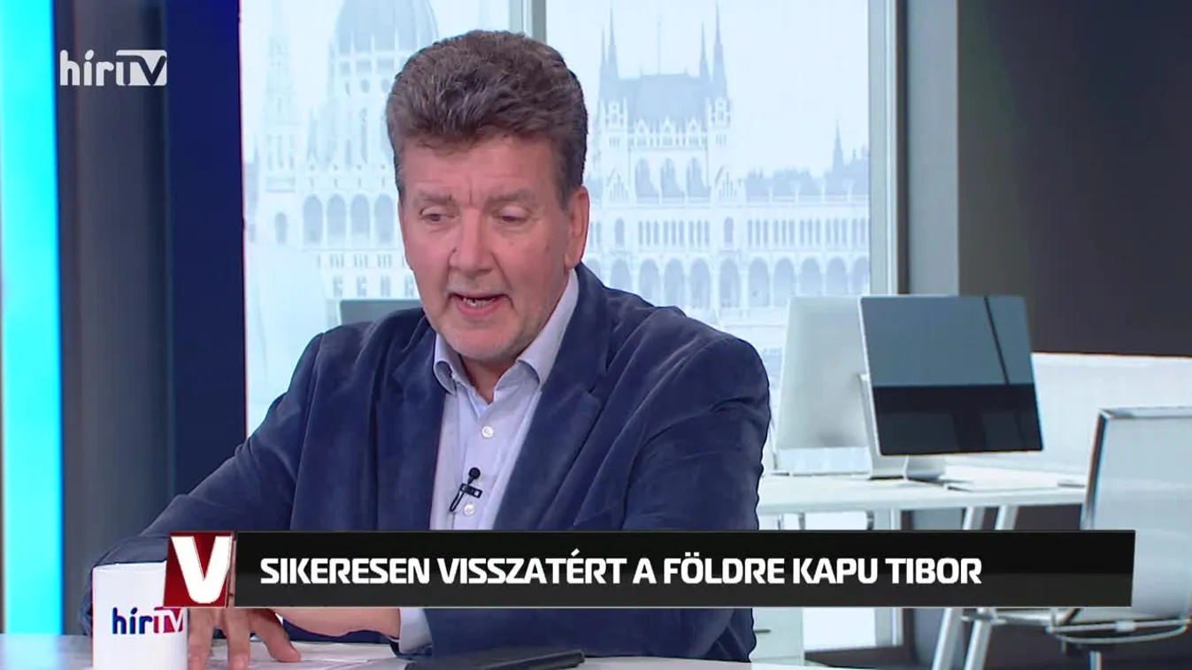 Vezércikk - Sikeresen visszatért a Földre Kapu Tibor