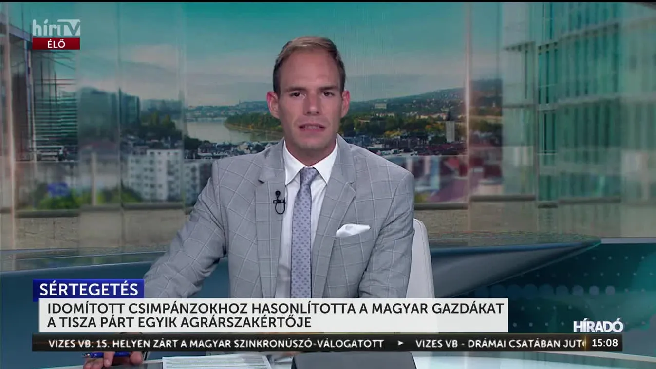 Idomított csimpánzokhoz hasonlította a magyar gazdákat a TISZA Párt egyik agrárszakértője