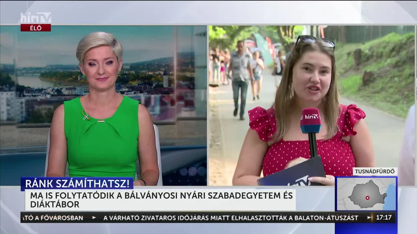 MA IS FOLYTATÓDIK A BÁLVÁNYOSI NYÁRI SZABADEGYETEM ÉS DIÁKTÁBOR