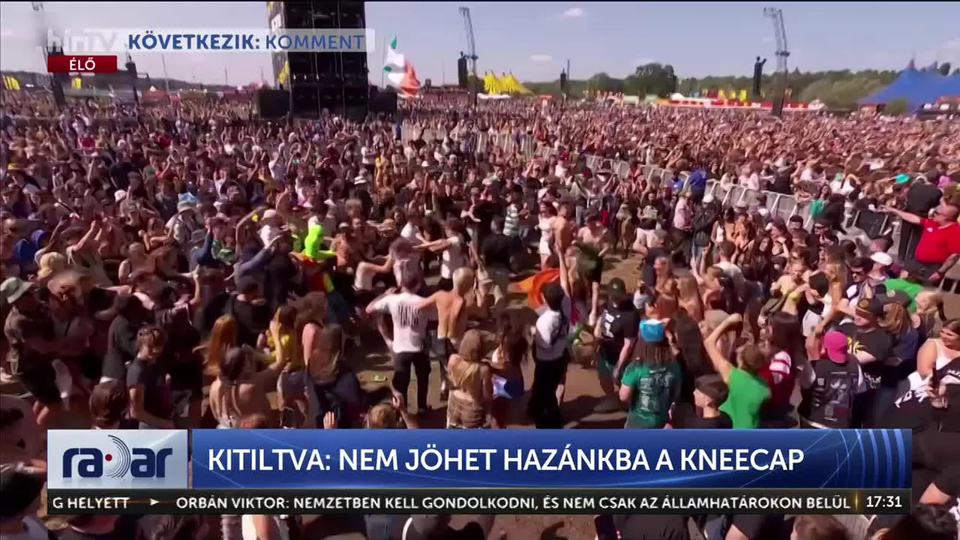 Radar - KITILTVA: NEM JÖHET HAZÁNKBA A KNEECAP