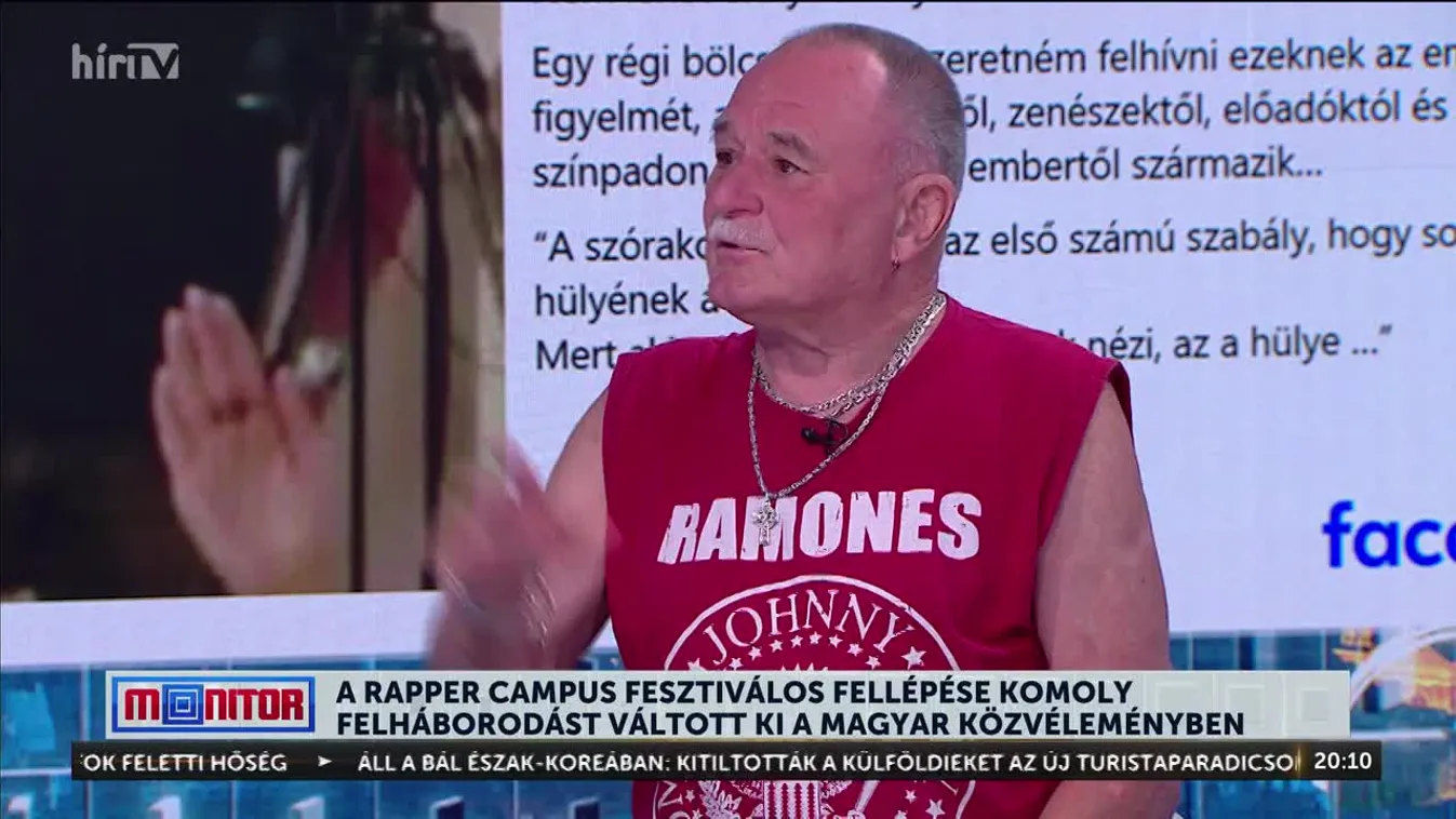 Monitor - Nagy Feró szerint ezek a mai magyar fiatal zenészek nem tudják, hogy milyen nagy szabadságban élnek