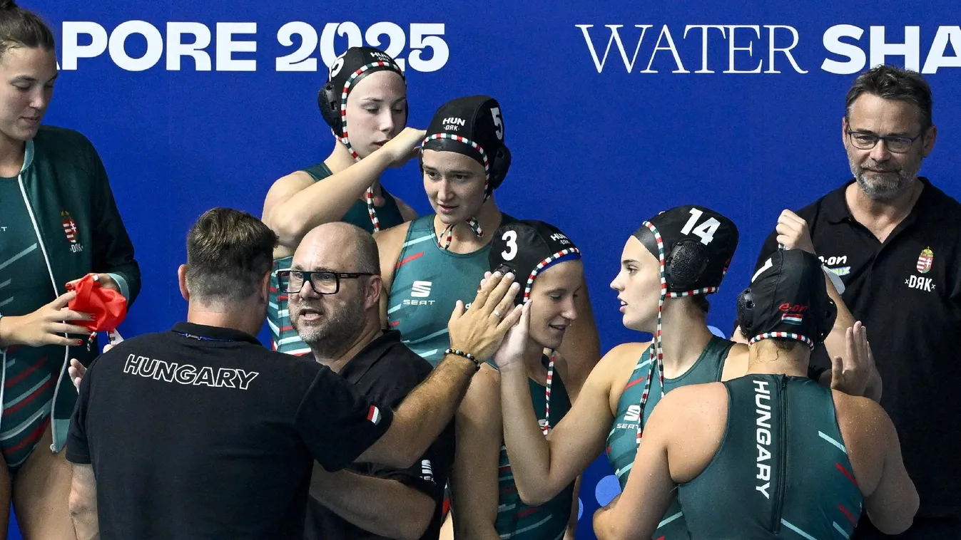 Nagy csatában nyert a vb-nyitányon a magyar női vízilabda-válogatott