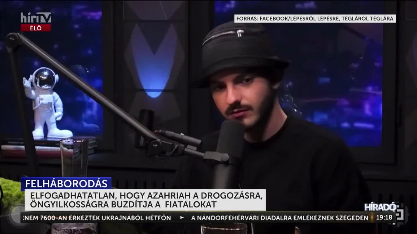 ELFOGADHATATLAN, HOGY AZAHRIAH A DROGOZÁSRA, ÖNGYILKOSSÁGRA BUZDÍTJA A FIATALOKAT