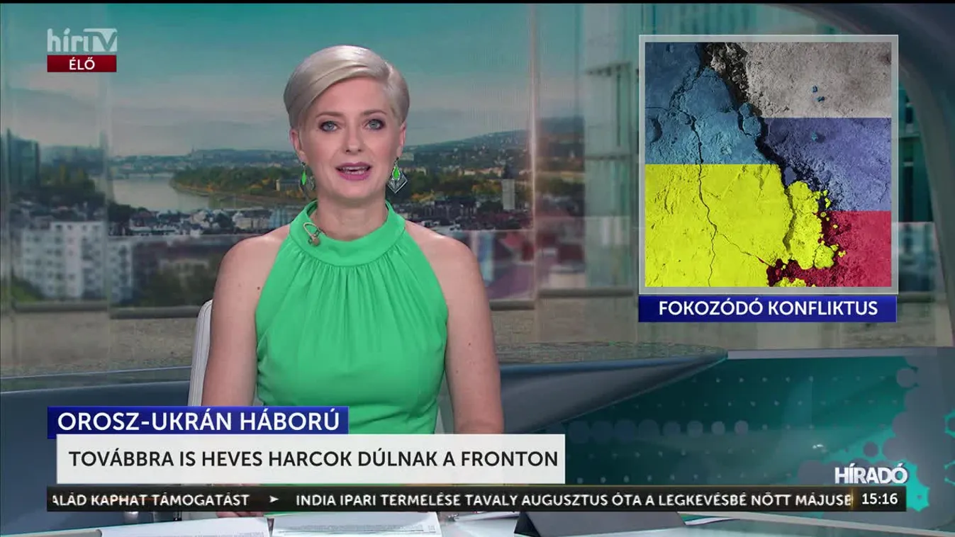 TOVÁBBRA IS HEVES HARCOK DÚLNAK A FRONTON