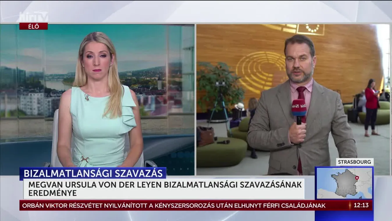 Megvan Ursula von der Leyen bizalmatlansági szavazásának eredménye