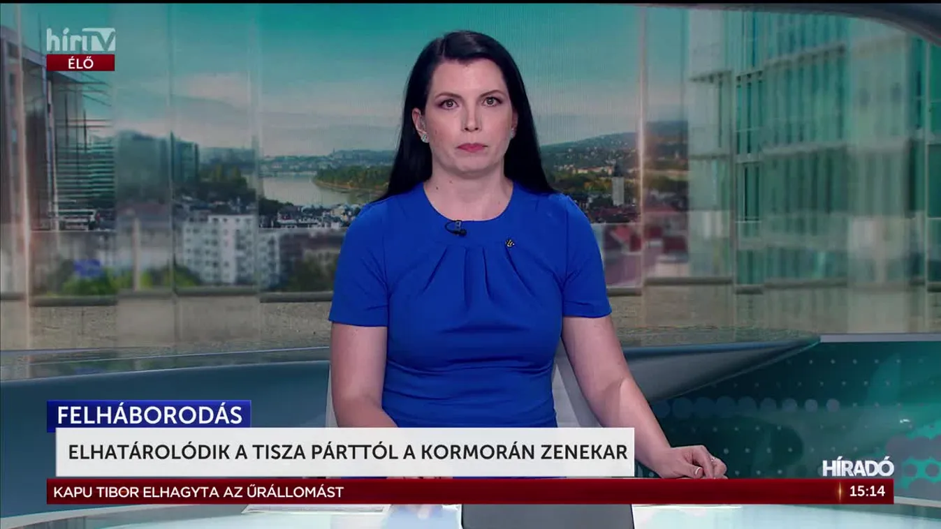 ELHATÁROLÓDIK A TISZA PÁRTTÓL A KORMORÁN ZENEKAR