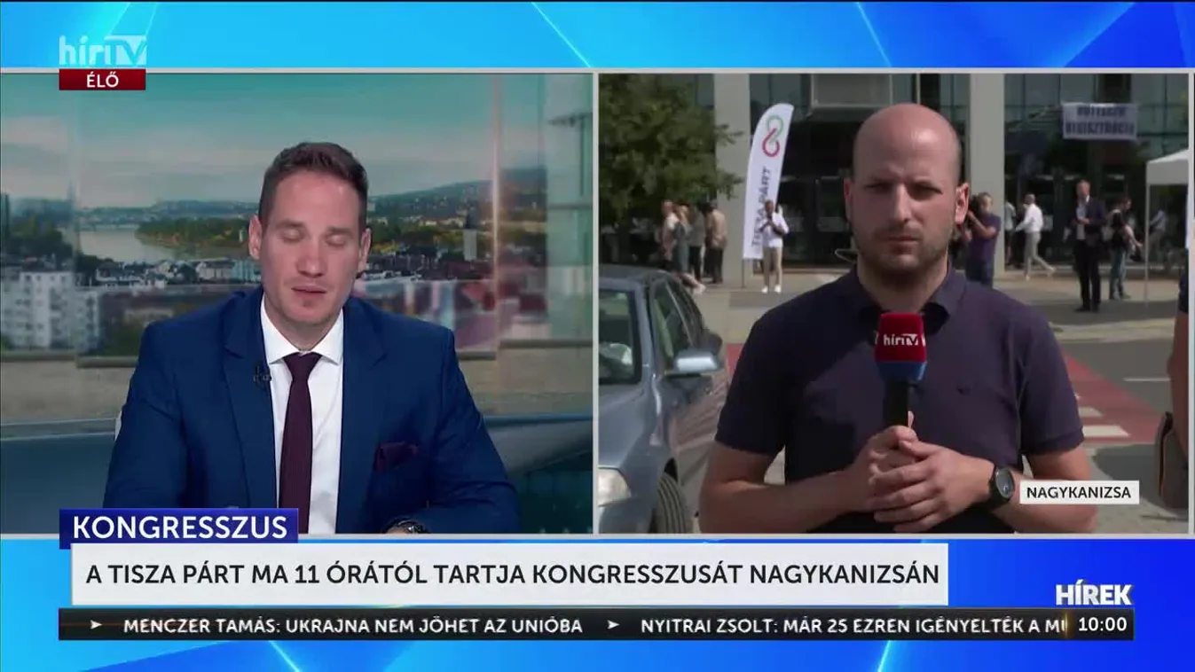 A Tisza Párt ma 11 órától tartja Kongresszusát Nagykanizsán