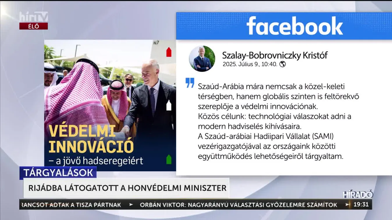 RIJÁDBA LÁTOGATOTT A HONVÉDELMI MINISZTER