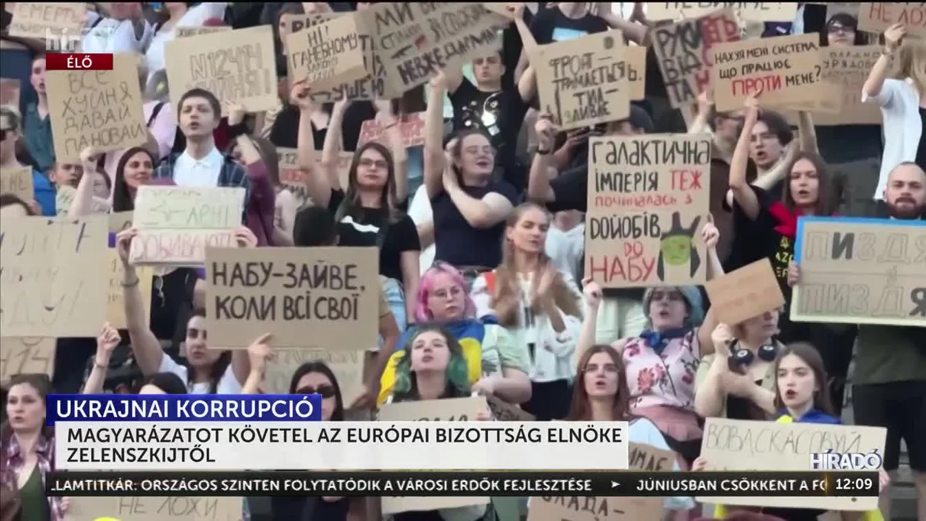 MAGYARÁZATOT KÖVETEL AZ EURÓPAI BIZOTTSÁG ELNÖKE ZELENSZKIJTŐL