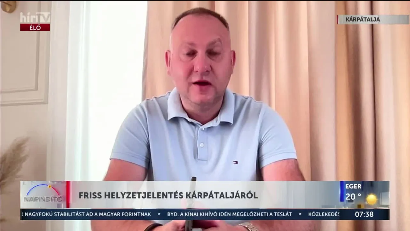 Friss helyzetjelentés Kárpátaljáról