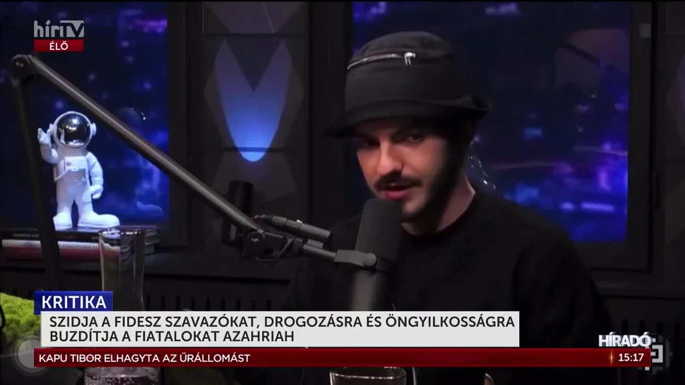 SZIDJA A FIDESZ SZAVAZÓKAT, DROGOZÁSRA ÉS ÖNGYILKOSSÁGRA BUZDÍTJA A FIATALOKAT AZAHRIAH