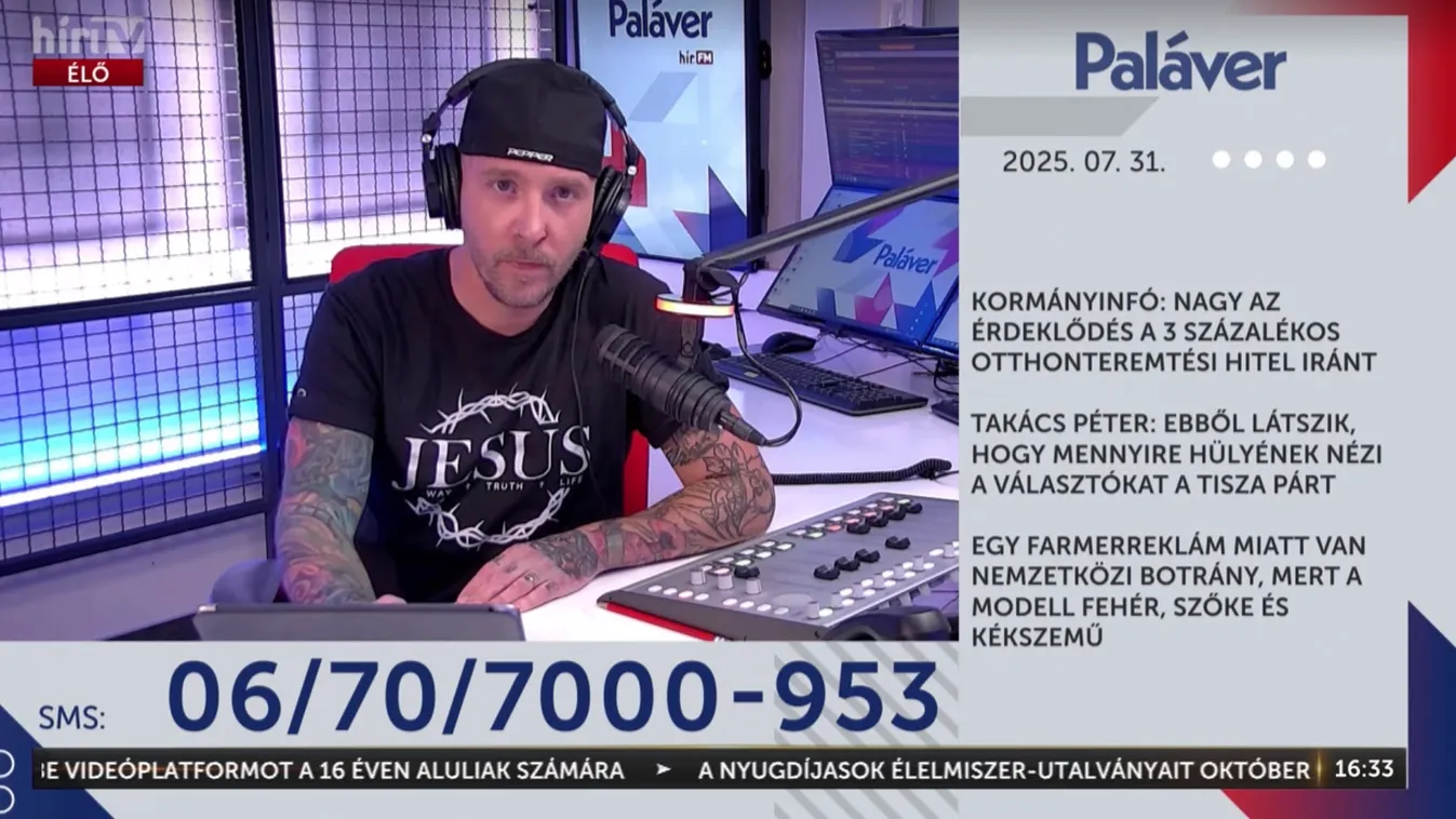 Paláver – Takács Péter: Ebből látszik, hogy mennyire hülyének nézi a választókat a Tisza Párt + videó