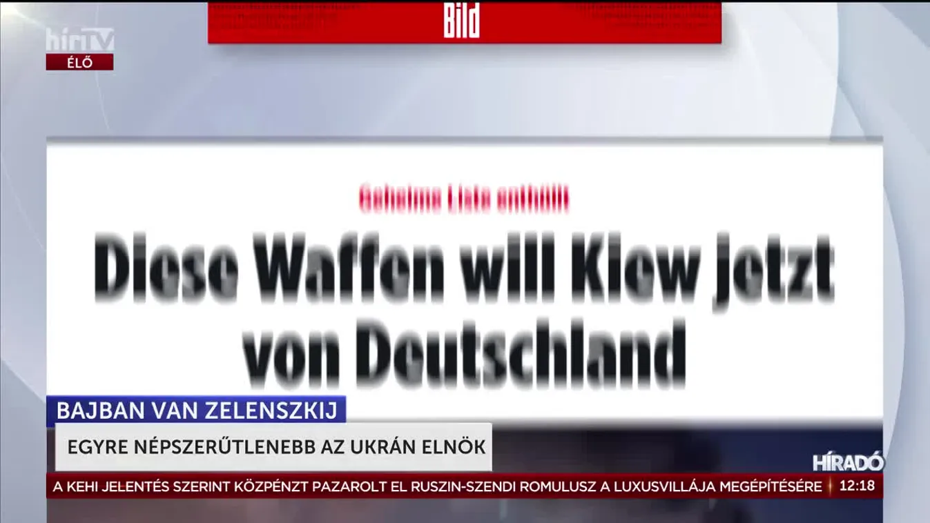 EGYRE NÉPSZERŰTLENEBB AZ UKRÁN ELNÖK