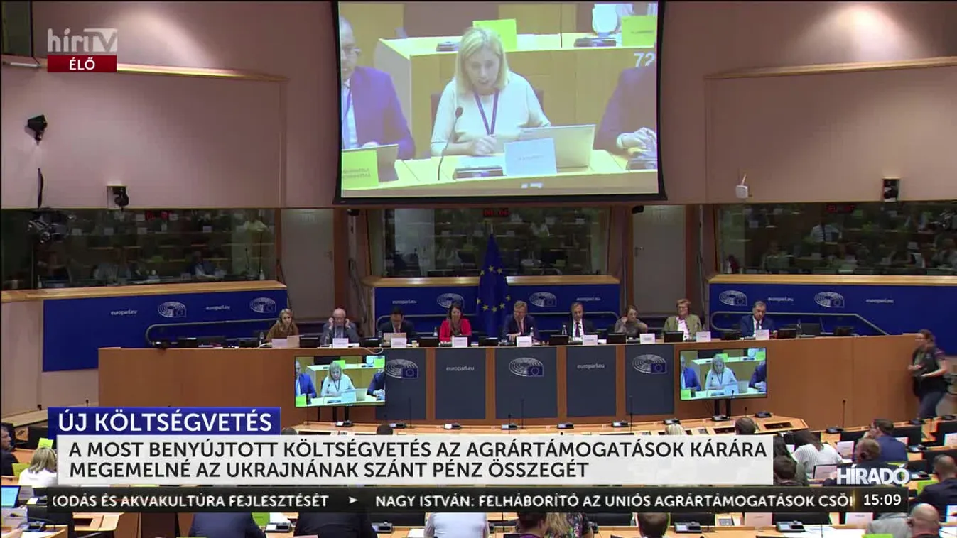 A MOST BENYÚJTOTT KÖLTSÉGVETÉS AZ AGRÁRTÁMOGATÁSOK KÁRÁRA MEGEMELNÉ AZ UKRAJNÁNAK SZÁNT PÉNZ ÖSSZEGÉT
