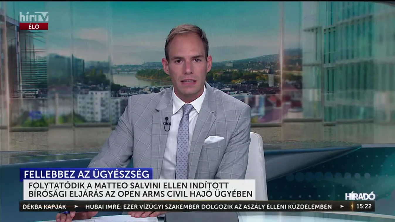 Folytatódik a Matteo Salvini ellen indított bírósági eljárás az Open ARMS civil hajó ügyében