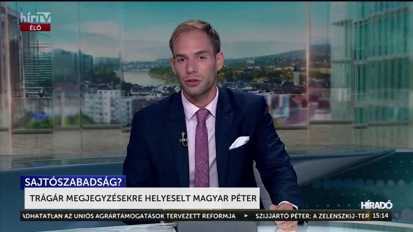 TRÁGÁR MEGJEGYZÉSEKRE HELYESELT MAGYAR PÉTER