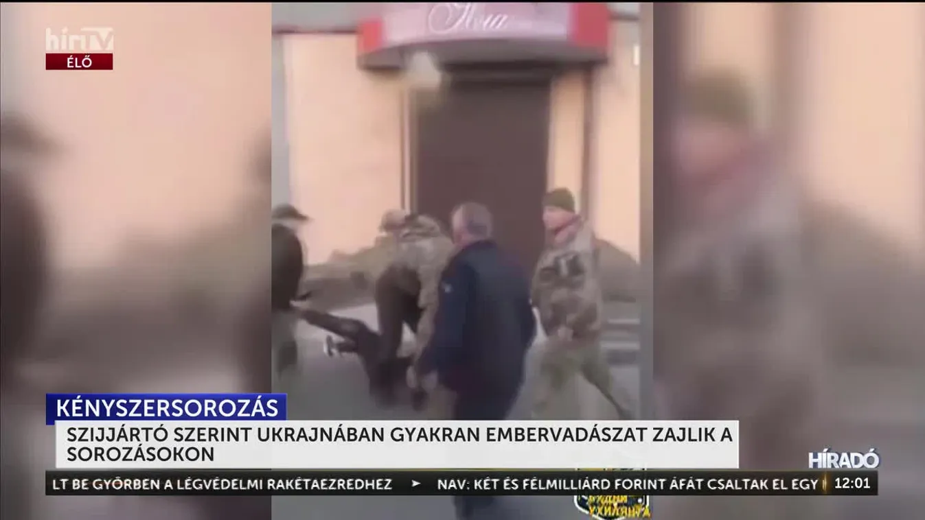 SZIJJÁRTÓ SZERINT UKRAJNÁBAN GYAKRAN EMBERVADÁSZAT ZAJLIK A SOROZÁSOKON