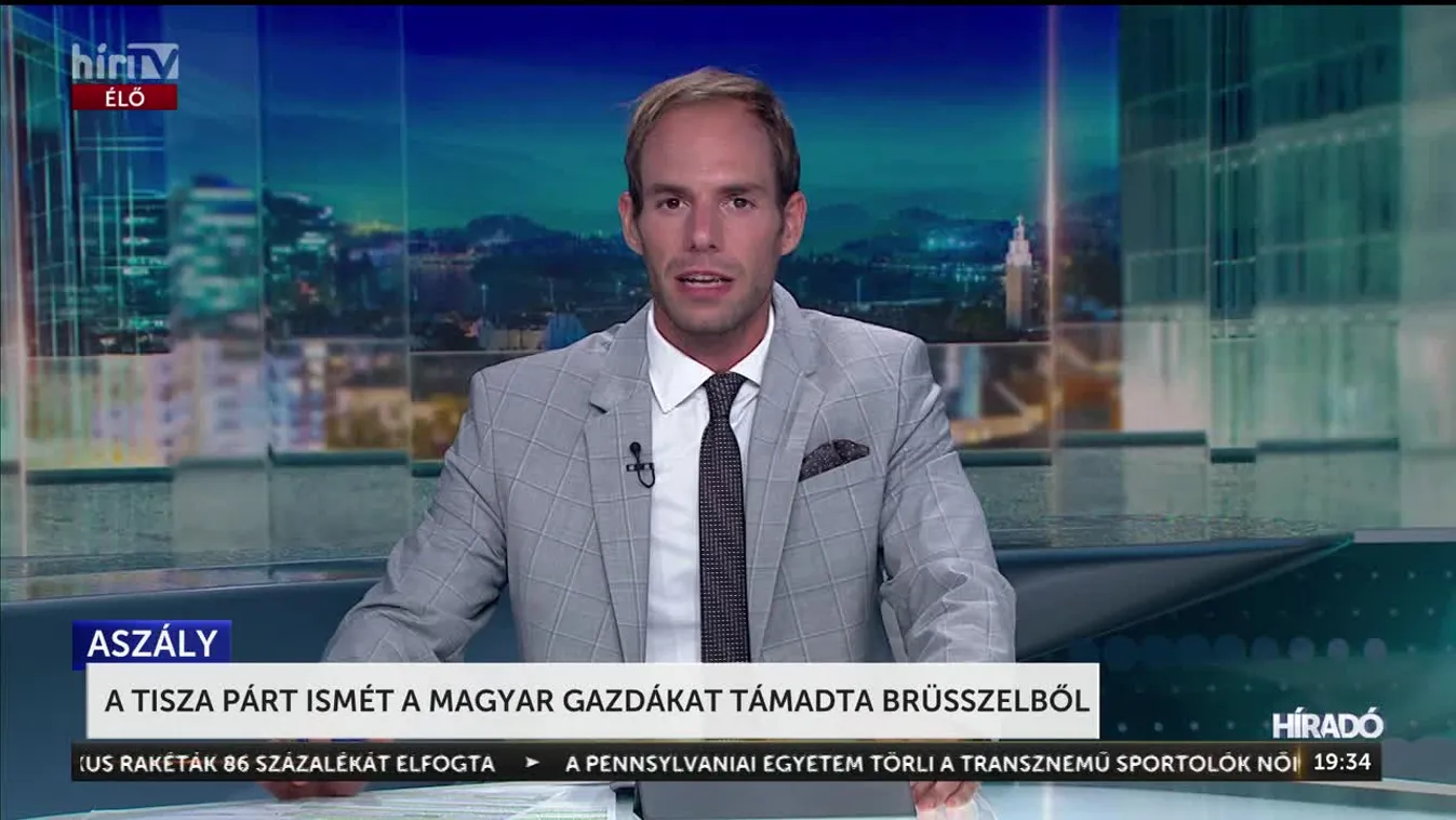 A TISZA PÁRT ISMÉT A MAGYAR GAZDÁKAT TÁMADTA BRÜSSZELBŐL