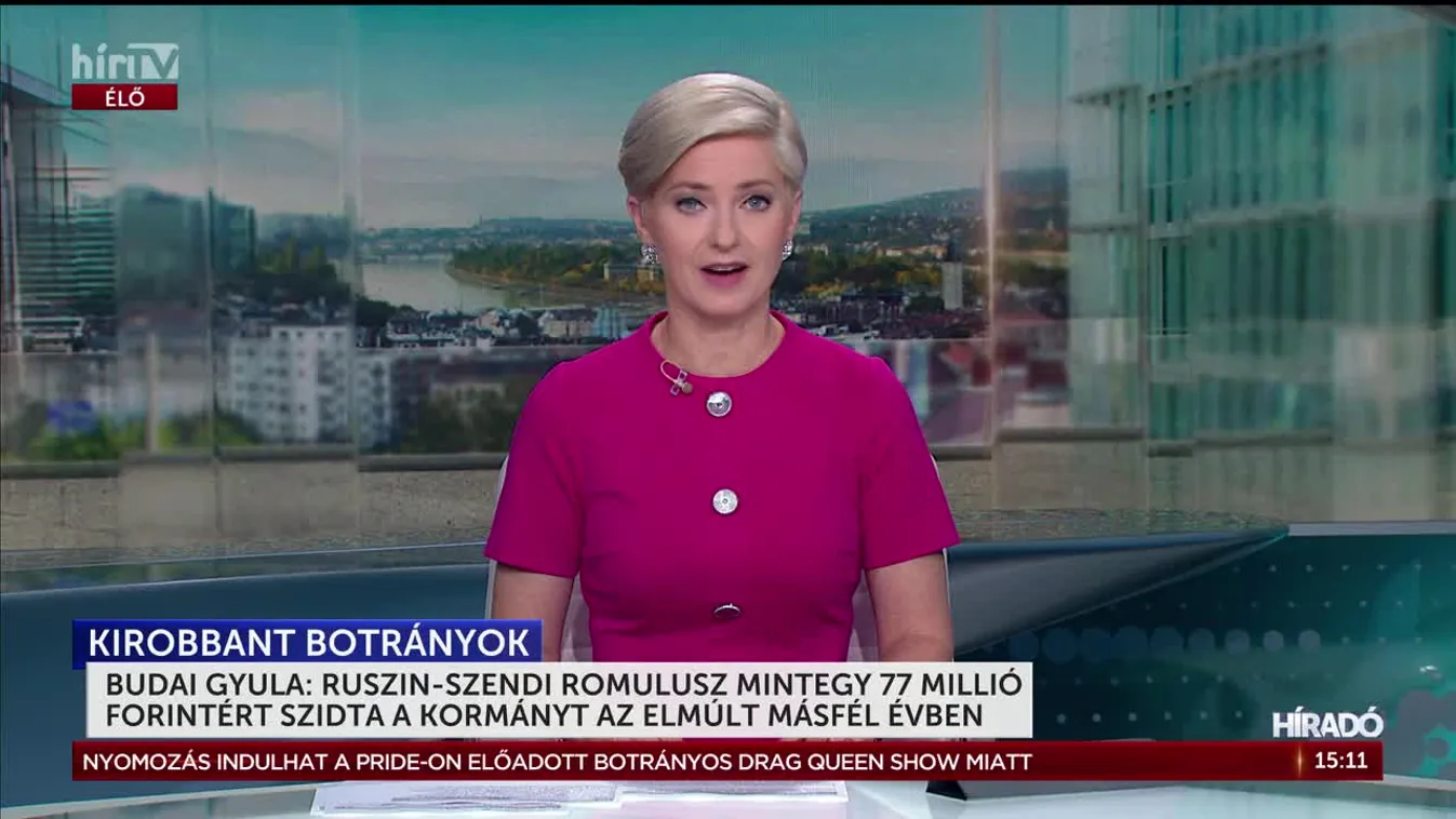 BUDAI GYULA: RUSZIN-SZENDI ROMULUSZ MINTEGY 77 MILLIÓ FORINTÉRT SZIDTA A KORMÁNYT AZ ELMÚLT MÁSFÉL ÉVBEN