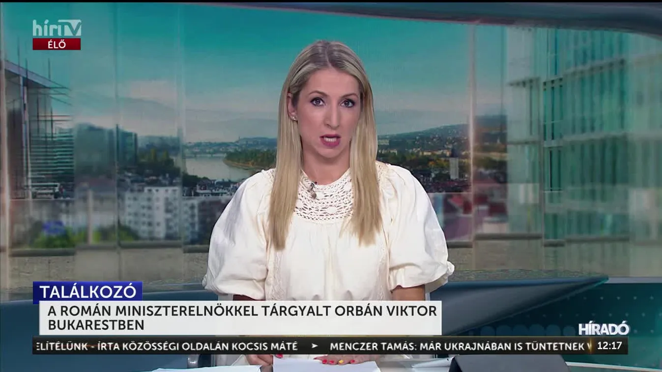 A ROMÁN MINISZTERELNÖKKEL TÁRGYALT ORBÁN VIKTOR BUKARESTBEN