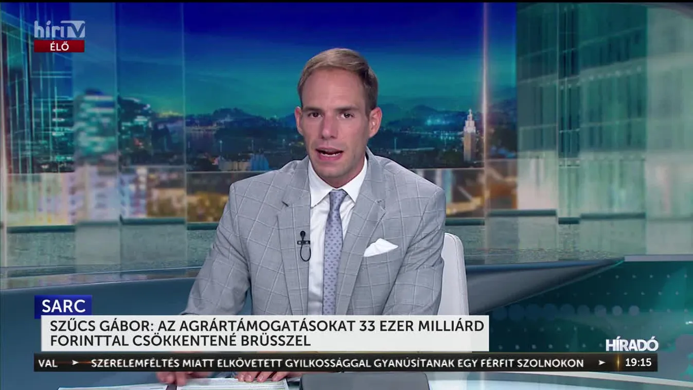 Szűcs Gábor: Az agrártámogatásokat 33 ezer milliárd forinttal csökkentené Brüsszel