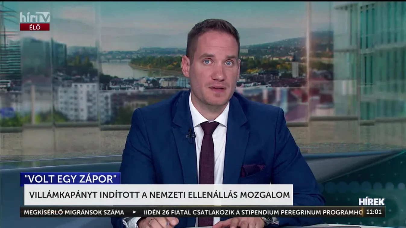 VILLÁMKAPÁNYT INDÍTOTT A NEMZETI ELLENÁLLÁS MOZGALOM