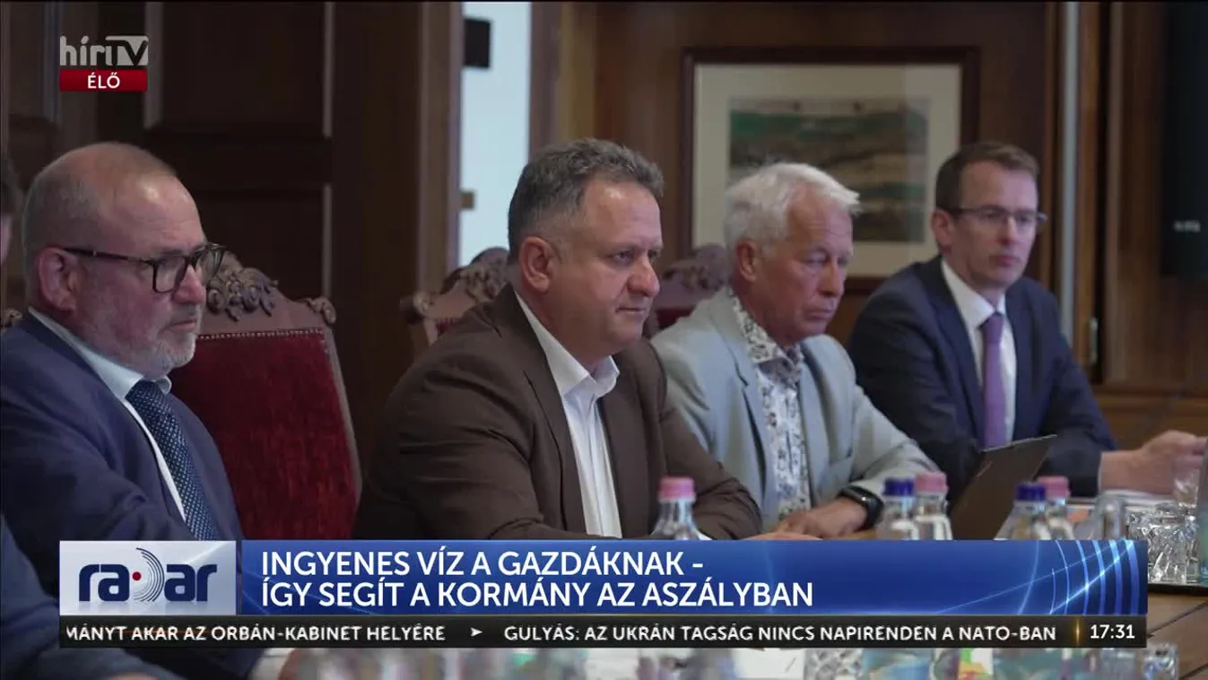 RADAR - INGYENES VÍZ A GAZDÁKNAK - ÍGY SEGÍT A KORMÁNY AZ ASZÁLYBAN