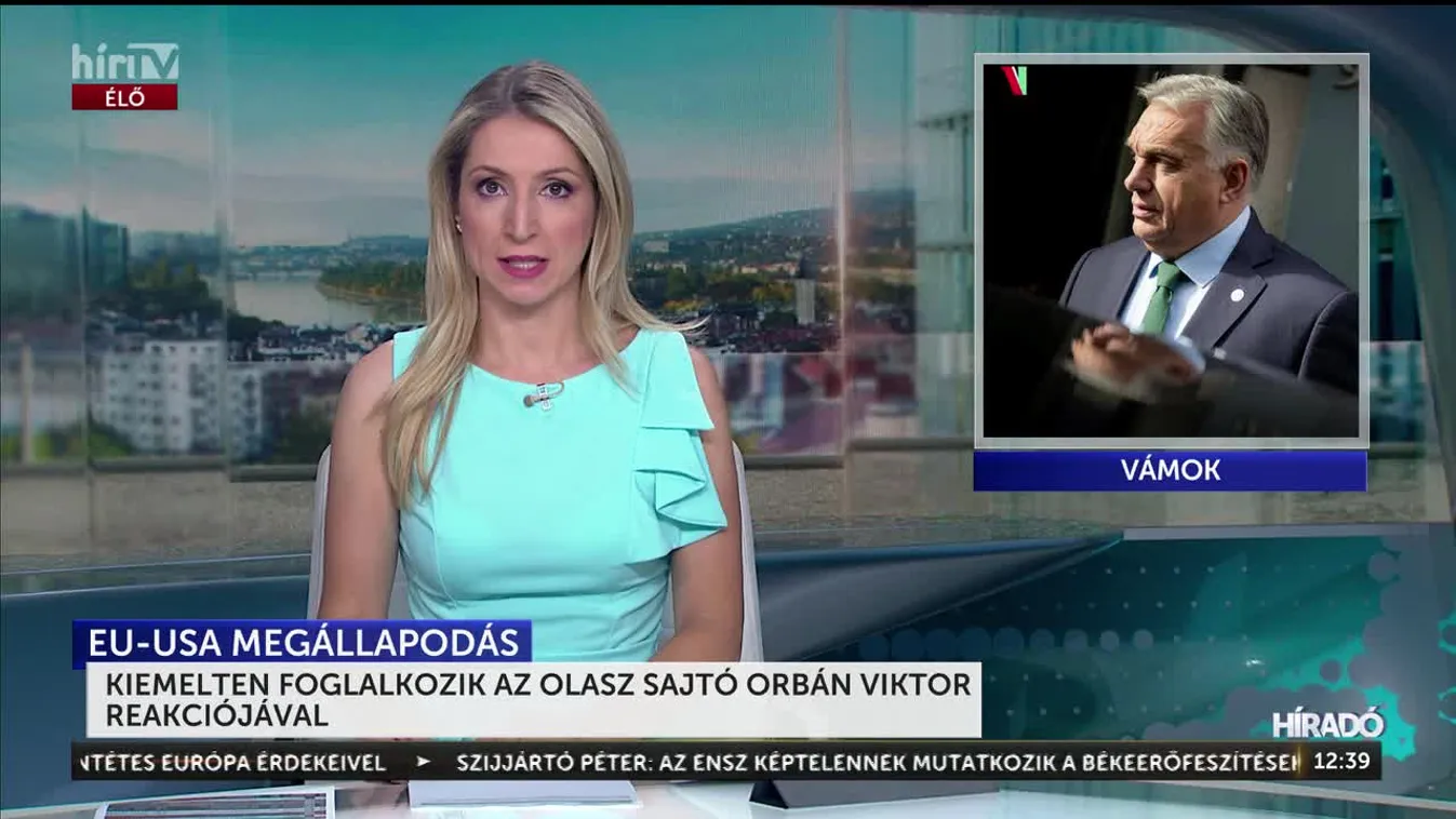 KIEMELTEN FOGLALKOZIK AZ OLASZ SAJTÓ ORBÁN VIKTOR REAKCIÓJÁVAL