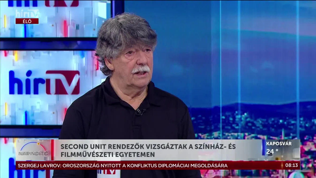 Second Unit rendezők vizsgáztak a Színház- és Filmművészeti Egyetemen