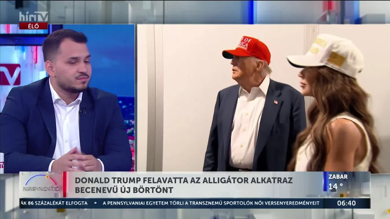 Donald Trump felavatta az Alligátor Alcatraz becenevű új börtönt