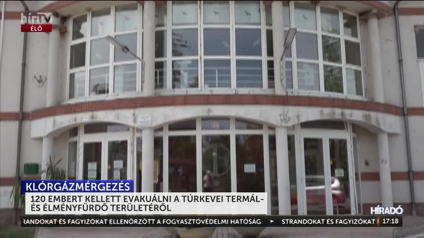 120 EMBERT KELLETT EVAKUÁLNI A TÚRKEVEI TERMÁL- ÉS ÉLMÉNYFÜRDŐ TERÜLETÉRŐL