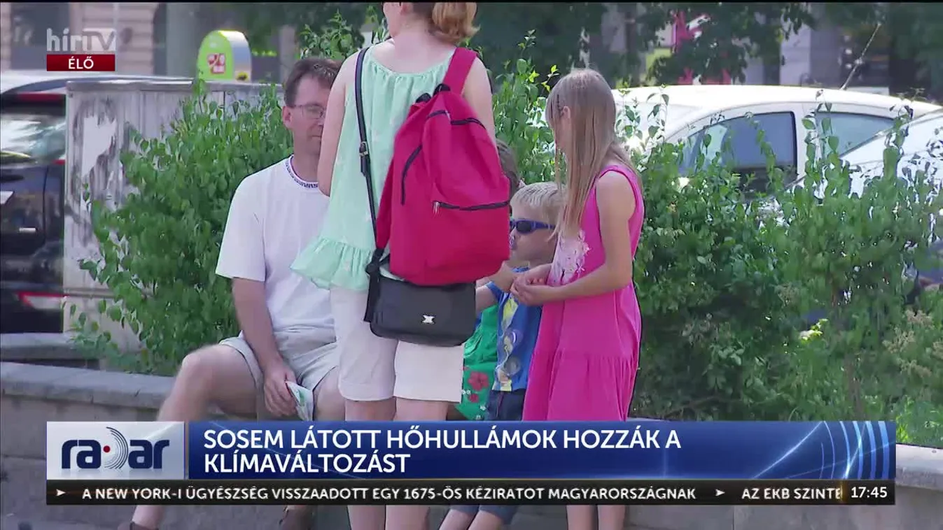 Radar – Sosem látott hőhullámok hozzák a klímaváltozást