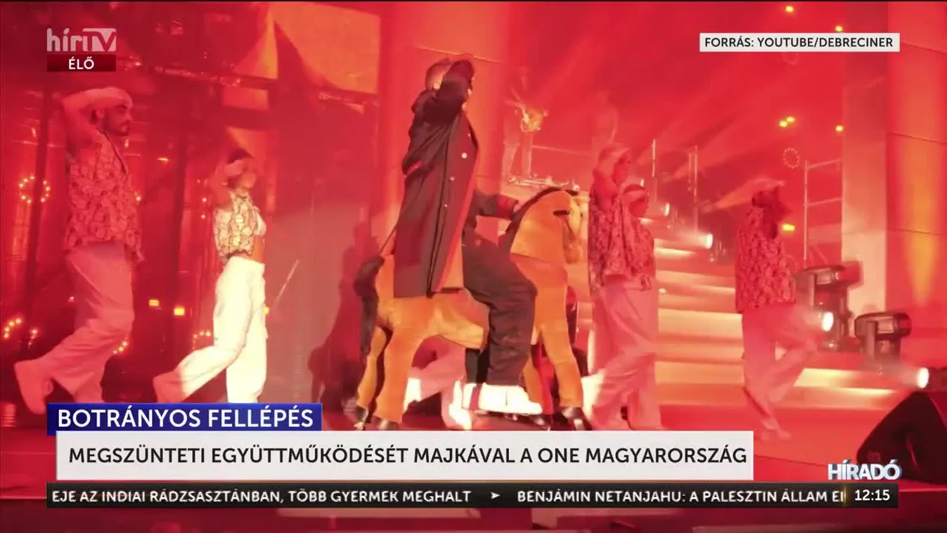 MEGSZÜNTETI EGYÜTTMŰKÖDÉSÉT MAJKÁVAL A ONE MAGYARORSZÁG