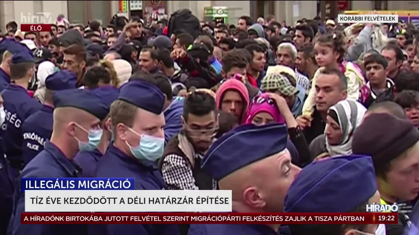 	Tíz éve kezdődött meg a déli határzár építése