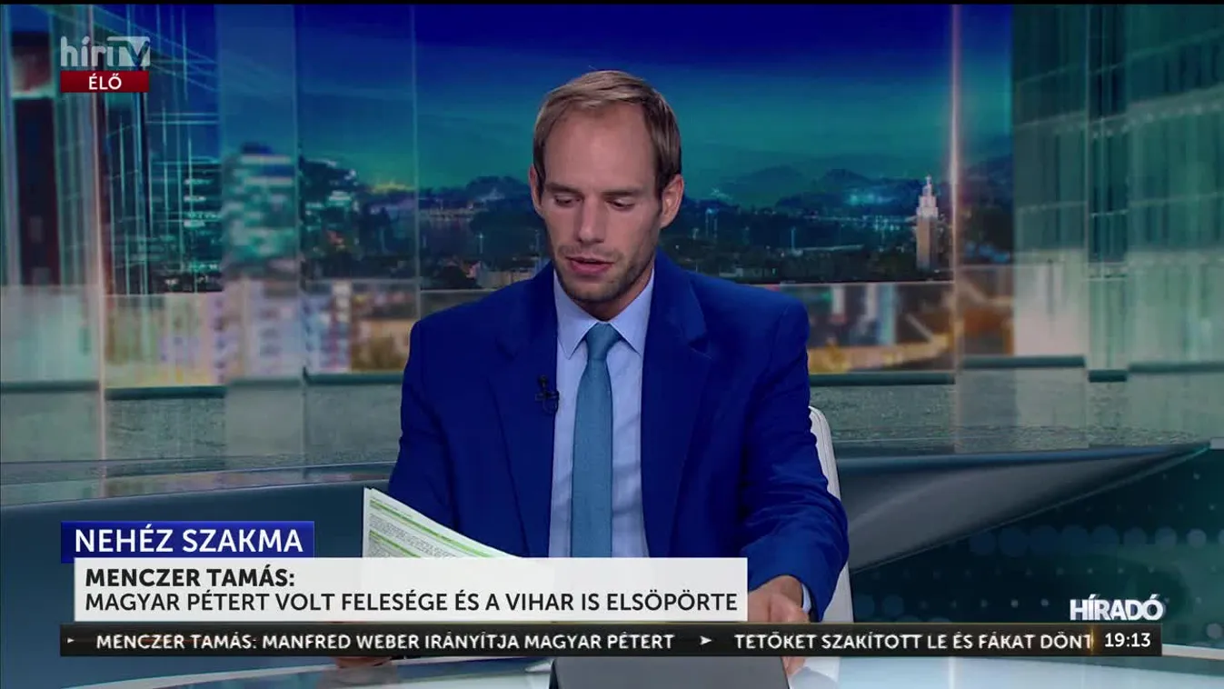 Menczer Tamás: Magyar Pétert volt felesége és a vihar is elsöpörte