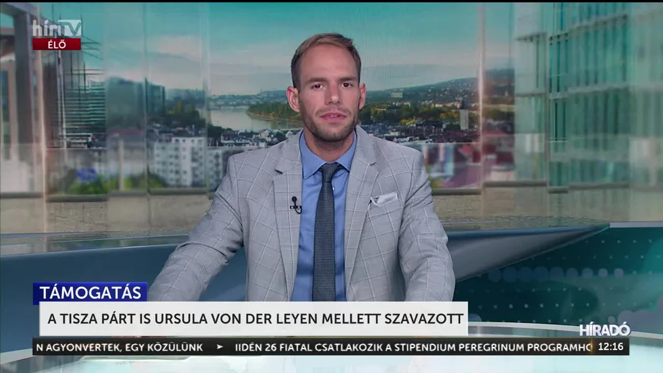A TISZA PÁRT IS URSULA VON DER LEYEN MELLETT SZAVAZOTT