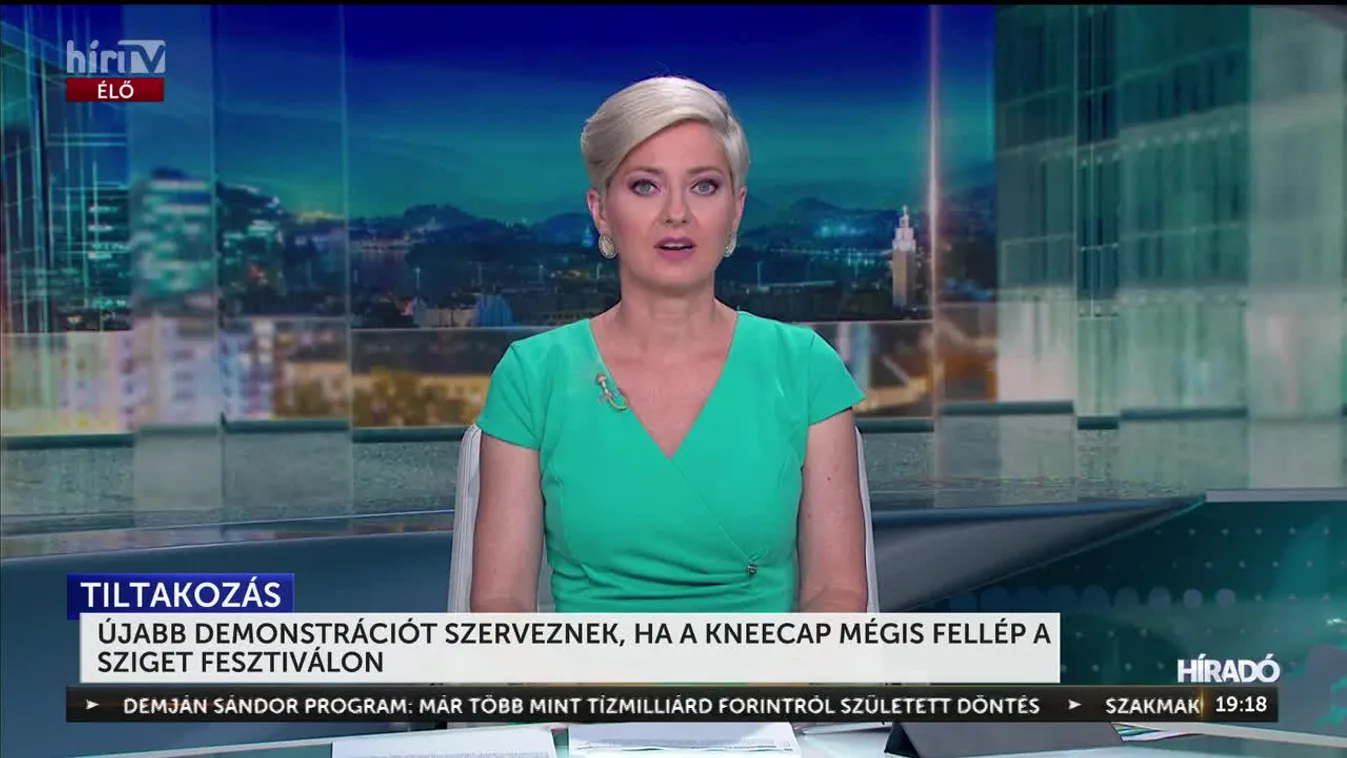 Újabb demonstrációt szerveznek, ha a Kneecap mégis fellép a Szigeten