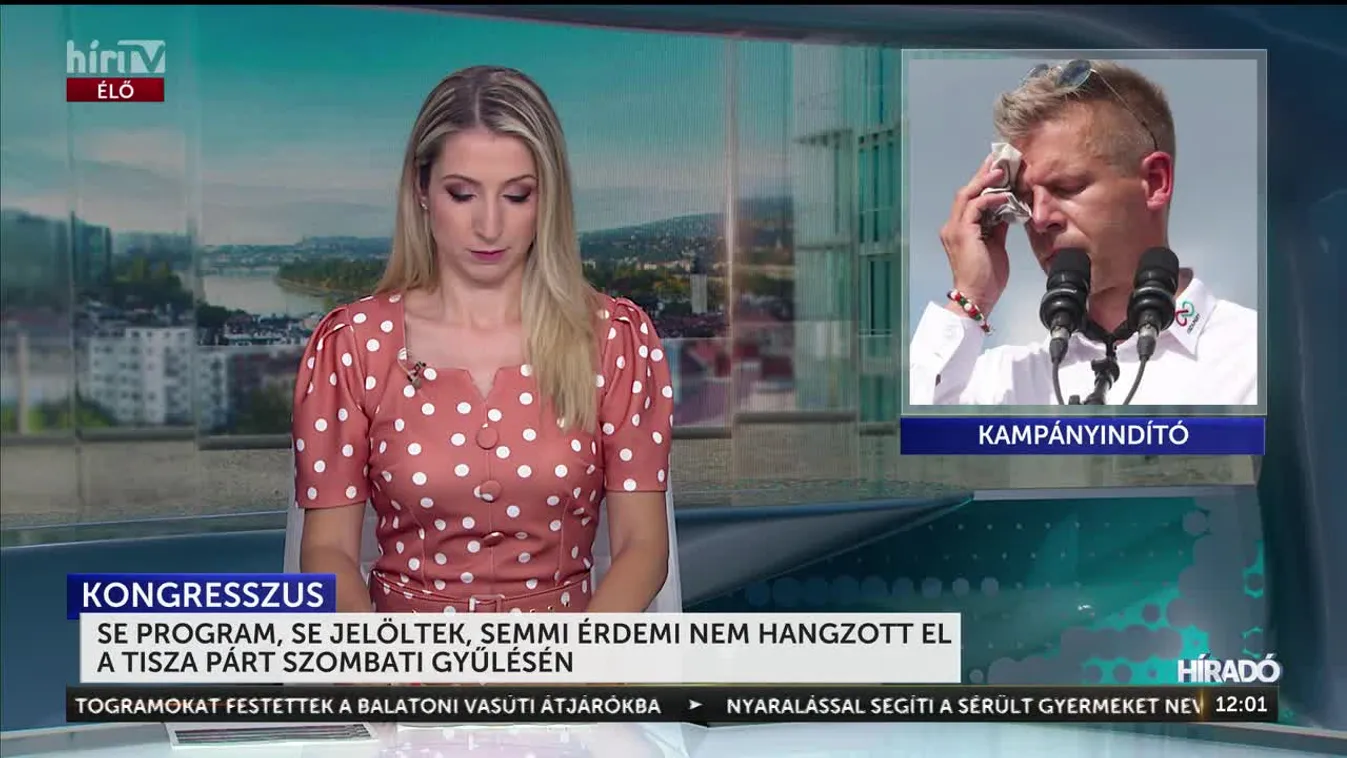 	Se program, se jelöltek. Semmi érdemi nem hangzott el a Tisza Párt szombati kongresszusán