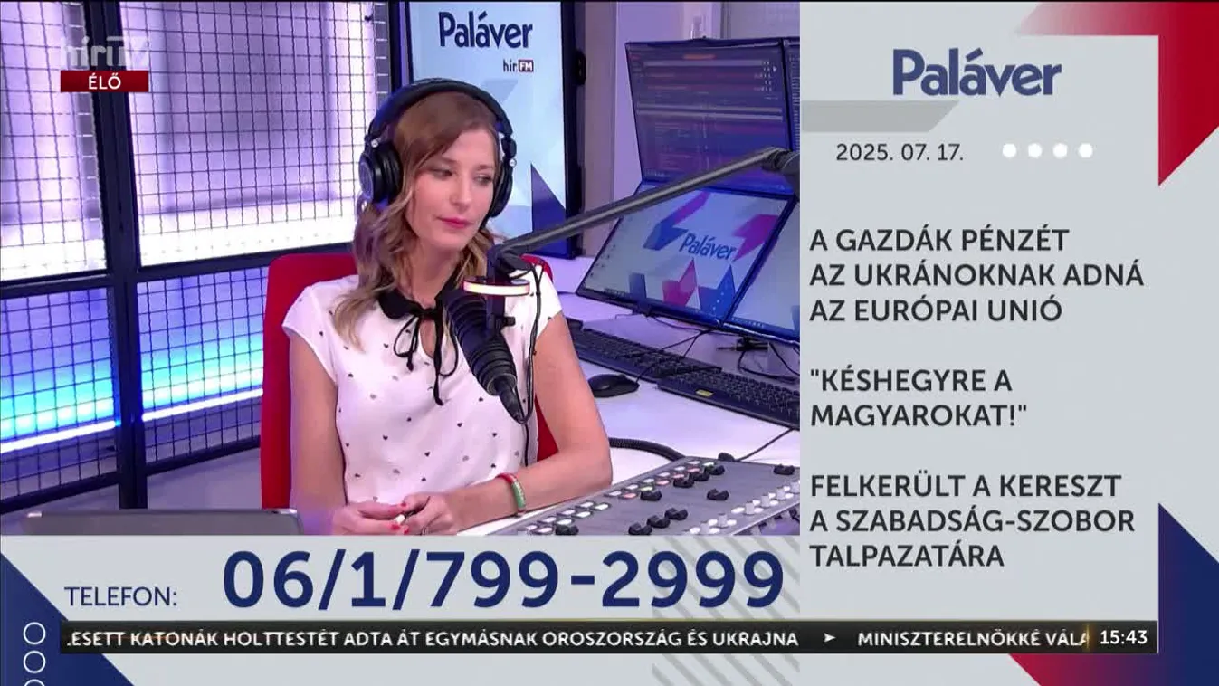 Paláver - A gazdák pénzét az ukránoknak adná az Európai Unió