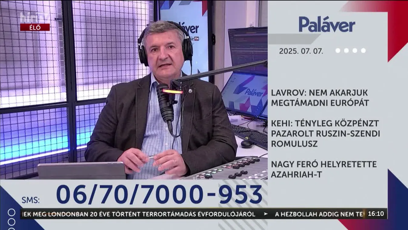 Paláver - Nagy Feró helyretette Azahriah-t + videó