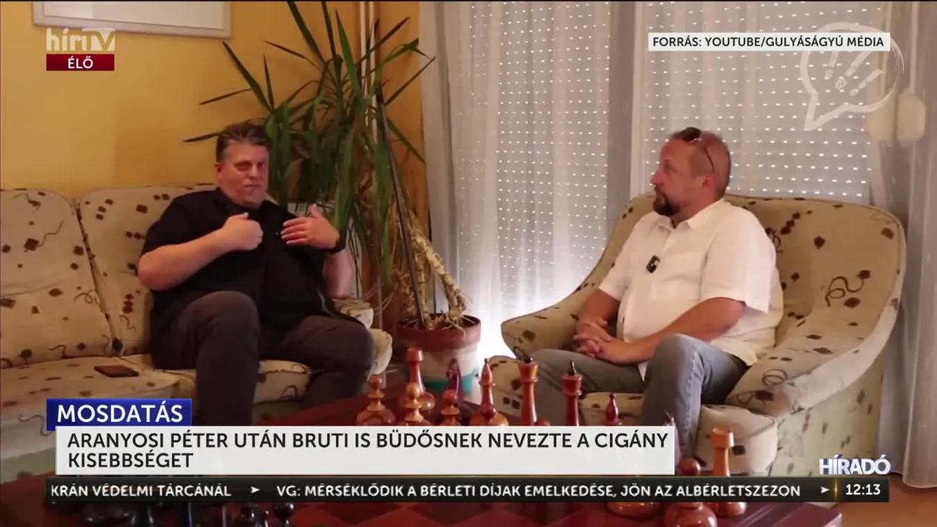 ARANYOSI PÉTER UTÁN BRUTI IS BÜDŐSNEK NEVEZTE A CIGÁNY KISEBBSÉGET