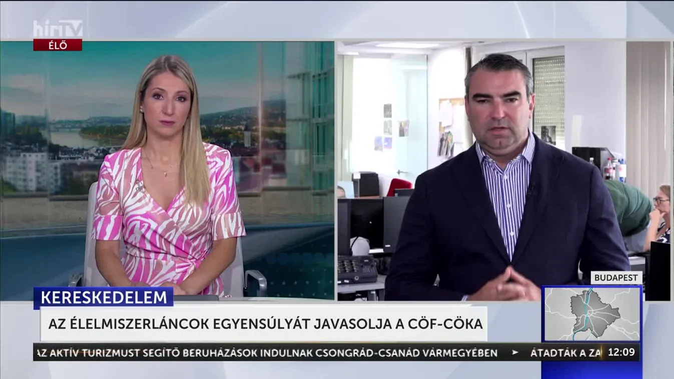 AZ ÉLELMISZERLÁNCOK EGYENSÚLYÁT JAVASOLJA A CÖF-CÖKA