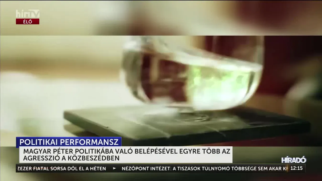 MAGYAR PÉTER POLITIKÁBA VALÓ BELÉPÉSÉVEL EGYRE TÖBB AZ AGRESSZIÓ A KÖZBESZÉDBEN