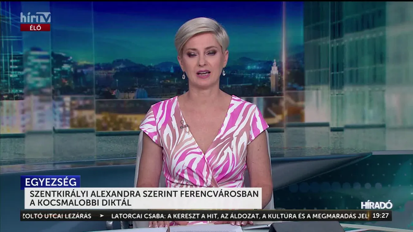 SZENTKIRÁLYI ALEXANDRA SZERINT FERENCVÁROSBAN A KOCSMALOBBI DIKTÁL